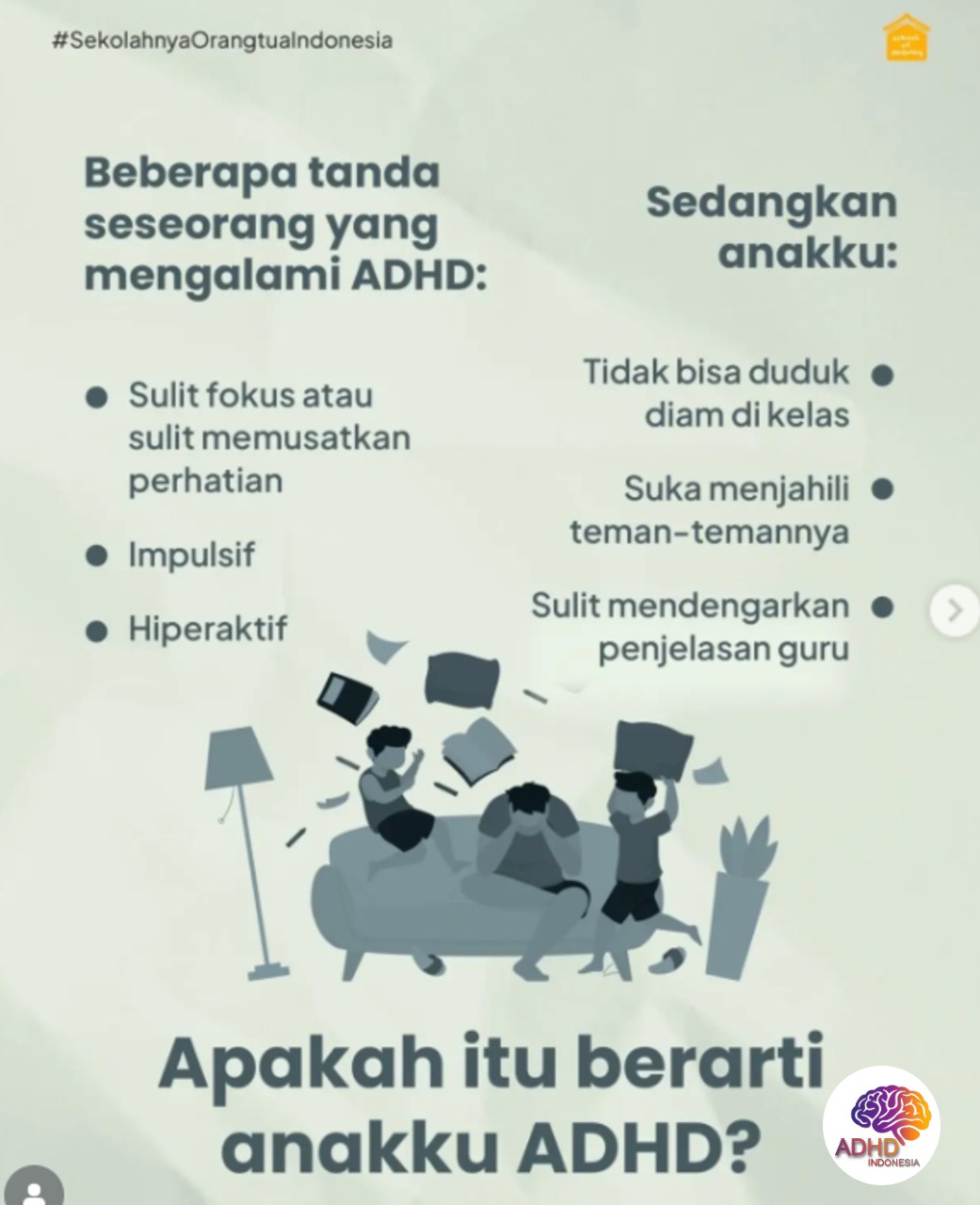 Ciri dan Gejala ADHD pada Anak Usia Dini di Provinsi Banten