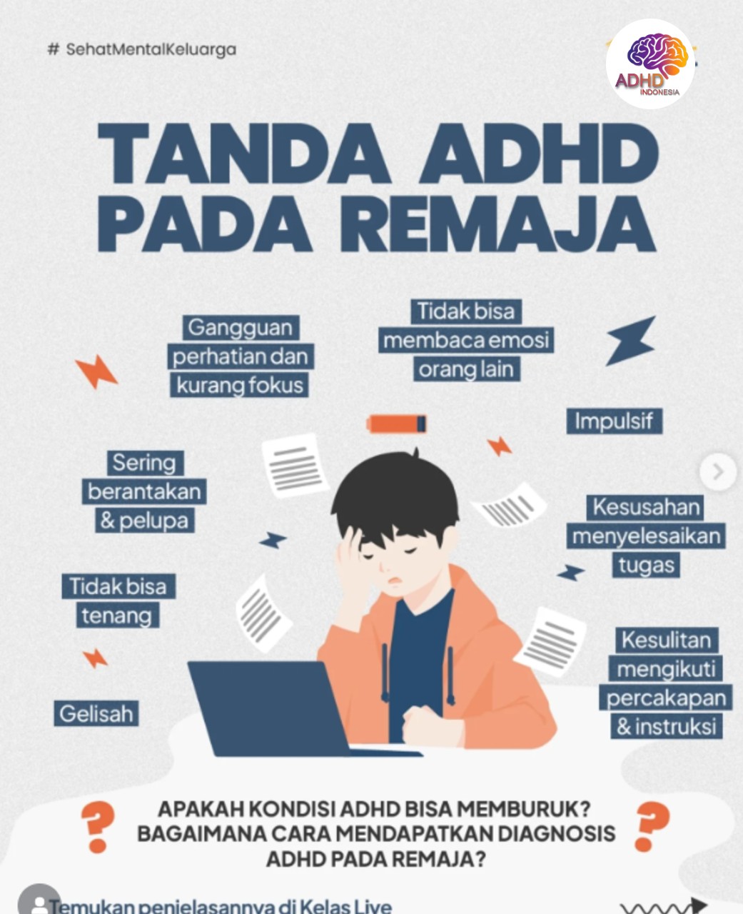 Screening ADHD Non-Diagnostik: Edukasi Awal bagi Orang Tua di Provinsi Banten